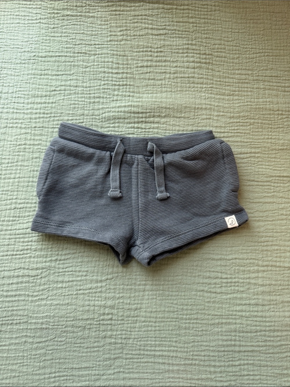 Soft Knit Pacific Blue Kids Short.